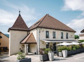 Hotel-Restaurant La Croix d’Or，位于Ballaigues的酒店