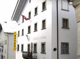Hotel Corona，位于Vicosoprano的酒店