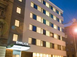 Hotel Ehrlich Prague，位于布拉格Zizkov的酒店