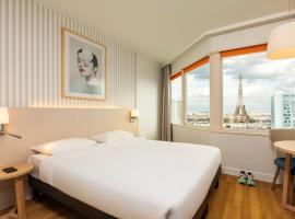 巴黎中心埃菲尔铁塔阿达吉欧公寓酒店，位于巴黎的酒店