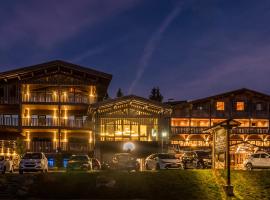 领小屋酒店，位于克松吕-隆日梅拉肖姆滑雪缆车附近的酒店