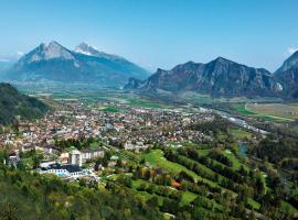 Studio Neptun 4 im Zentrum von Bad Ragaz，位于拉格斯的度假短租房