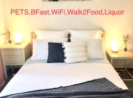 BROOKS,BFast,WiFi,Nflx,Walk2Shop,Liquor,Food，位于Norlane的酒店