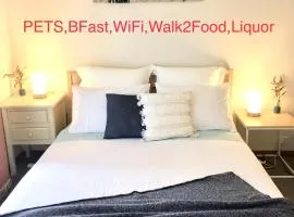 BROOKS,BFast,WiFi,Nflx,Walk2Shop,Liquor,Food