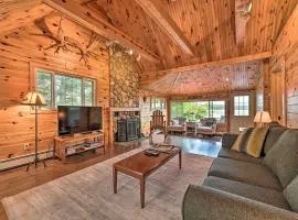 Lakefront Petoskey Abode - Deck, Grill and Boat Dock