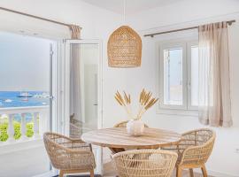 Pearl House - Luxurious new beach villa in Spetses stunning view，位于斯派赛斯的别墅