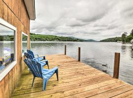 Lakefront Alton Bay Retreat with Dock Near Beaches!，位于Alton Bay的酒店