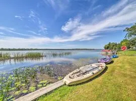 Waterfront Tawas Lake Retreat with Fire Pit!