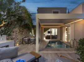 Villa Arca, sea view/sauna/open/closed/heated pool，位于宁的别墅