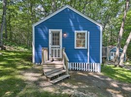 Updated Tiny House Walk to Wiscasset Village，位于Edgecomb的小屋