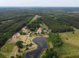 Gospodarstwo Agroturystyczne Zasadkowe Bory，位于Rogowo的酒店