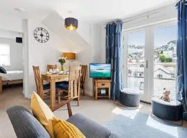 A modern and cosy apartment just yards from Brixham’s bustling harbourside