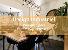 Design Industriel avec Terrasse Privative，位于Gignac-la-Nerthe的公寓