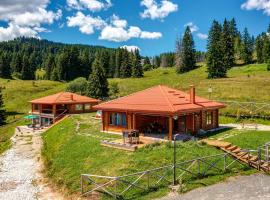 Вила Морава，位于潘波洛沃的带热水浴缸的酒店