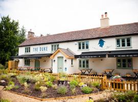 The Duke on The Test，位于拉姆西Romsey Abbey附近的酒店