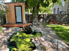 3BD HOME Downtown SLC - Hot Tub - SAUNA-fast wifi，位于盐湖城遗产公园附近的酒店