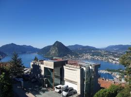 Amazing View, Swimming Pool, Relax，位于Aldesago的酒店