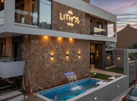 Lithos Suites - Nikiti Halkidiki，位于尼基季的公寓式酒店
