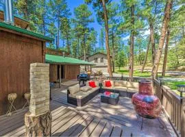 Sleepy Bear Cabin in Ruidoso Deck and Yard Games!