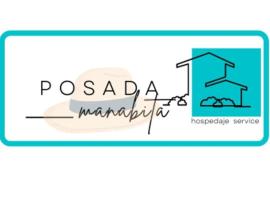 Los Tamarindos Posadamanabita，位于波托维耶霍的酒店