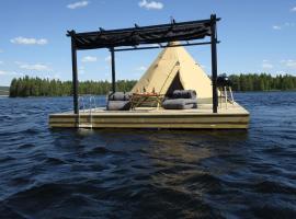 Tentipi River Camp，位于Sorsele的酒店