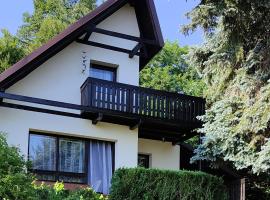 Domek na Porąbkach z kominkiem，位于米德尔布罗齐齐耶维奇的酒店