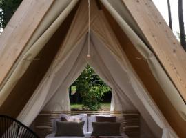 Amaraxe Ecoglamping，位于Miñortos的豪华帐篷