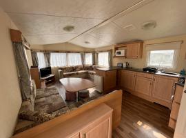 Contemporary Caravan at Newquay Holiday Park，位于纽基的酒店