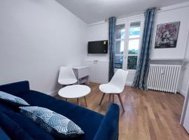 Superbe appartement 1 bedroom équipée 2P Parc des Princes，位于布洛涅-比扬古的酒店