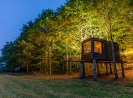 Cabane perchée La Résilience sur le plateau du Vercors