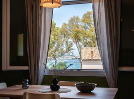 Quiet Sea view 1BD Apartment, Corfu Town，位于Anemómylos的酒店