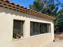 Maison dans la pinède