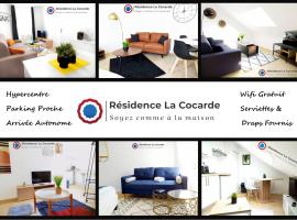Résidence La Cocarde, Suites type Appartements，位于布尔日的酒店