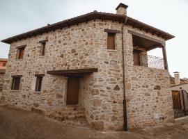 La pata del buey，位于Navamorisca的自助式住宿