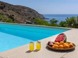 Luxury villa by the beach by Andros Villas Collection