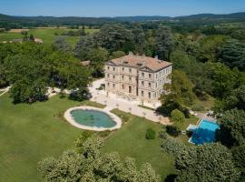 Château de Montcaud，位于撒波兰的乡间豪华旅馆