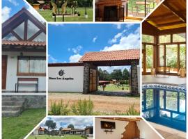 Finca Los Angeles Hospederia & Sociales，位于瓦斯卡坎波的酒店
