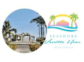 Seashore Vacation Home, Oceanpointe, Lucea, Jamaica，位于Point的海滩短租房