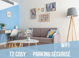 T2 cosy Port de plaisance Parking-wifi gratuit，位于罗什福尔的度假短租房
