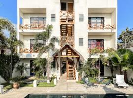 Punta Mita Surf Lodge，位于蓬塔米塔的木屋