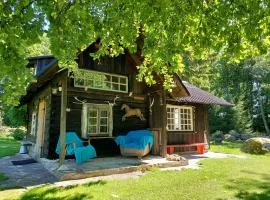 Puise saunahouse and outdoor kitchen at Matsalu Nature Park