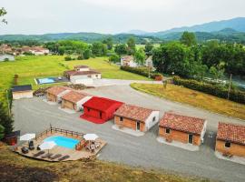 Chalet des illes BERMUDE III，位于Prat-et-Bonrepaux的酒店