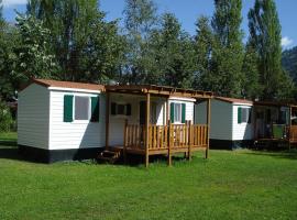 回旋镖野营旅馆，位于波斯基亚沃的露营地