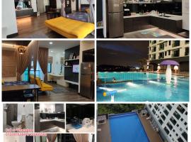 Hidayah Homestay near UKM and KTM station with high speed wifi - pool & river view，位于班吉的度假短租房