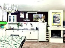 Tavernetta con camino in collina