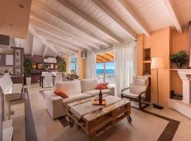 Panoramic view!Penthouse 120qm of sea & mountain
