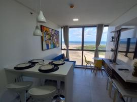FLAT BEIRA MAR BARRA DE JANGADA RECIFE ANDAR ALTO，位于累西腓的海滩短租房