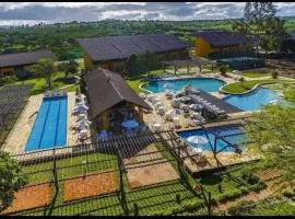 Flat Winterville Aconchegante próximo as piscinas