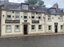 The highland hotel，位于Doune的酒店