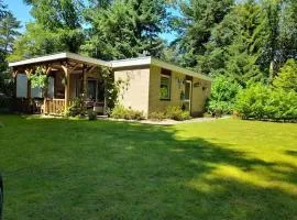 Vrijstaande bungalow bij het bos in het Vechtdal
